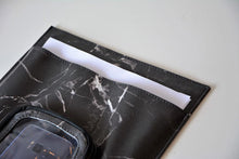 Load image into Gallery viewer, PAPER MARBLE BLACK