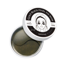 Load image into Gallery viewer, Shangpree - Eye Mask GOLD BLACK PEARL 2'li/60'lı