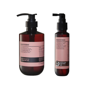 Moremo - Saç Derisi Yatıştırıcı ve Kökü Güçlendirici Set (Scalp Shampoo & Hair Tonic)